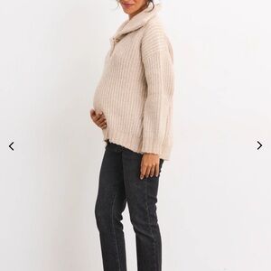 Hatch The Jo Sweater in Oatmeal Size 0 / XS